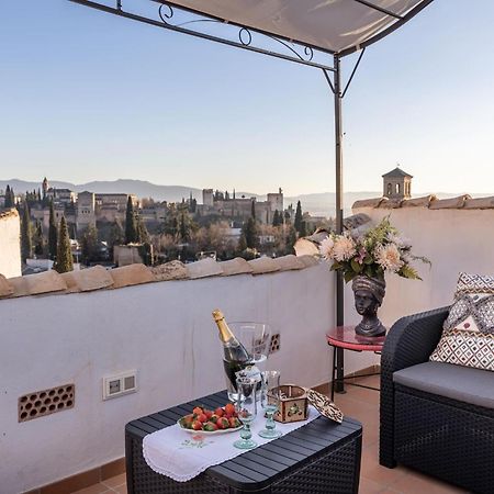 그라나다 Luxury Alhambra Penthouse Collection Sacromonte 빌라 외부 사진