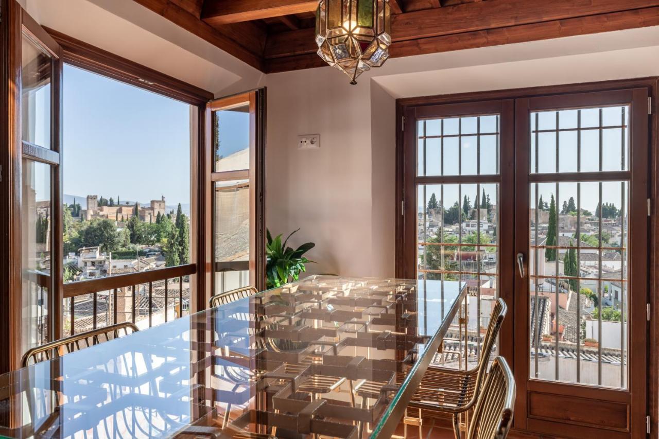그라나다 Luxury Alhambra Penthouse Collection Sacromonte 빌라 외부 사진