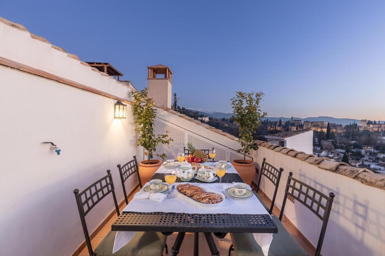그라나다 Luxury Alhambra Penthouse Collection Sacromonte 빌라 외부 사진