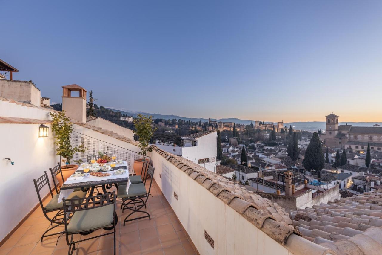 그라나다 Luxury Alhambra Penthouse Collection Sacromonte 빌라 외부 사진