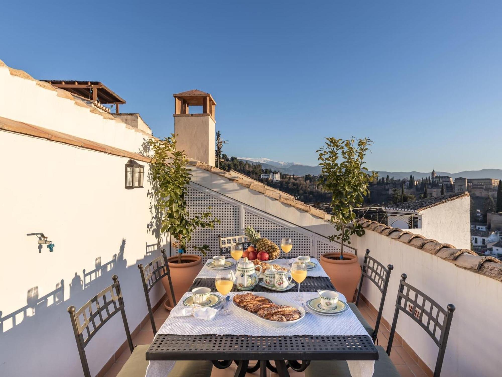 그라나다 Luxury Alhambra Penthouse Collection Sacromonte 빌라 외부 사진