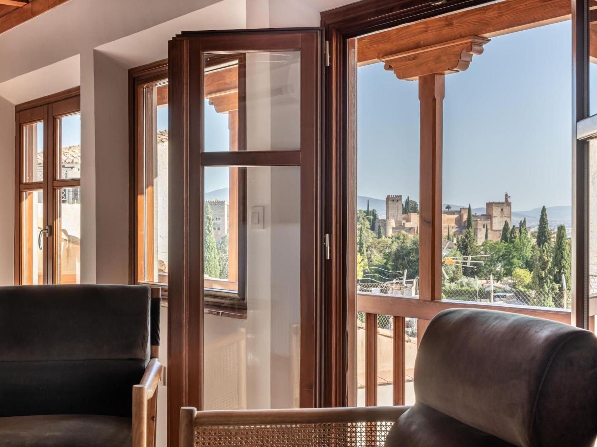 그라나다 Luxury Alhambra Penthouse Collection Sacromonte 빌라 외부 사진