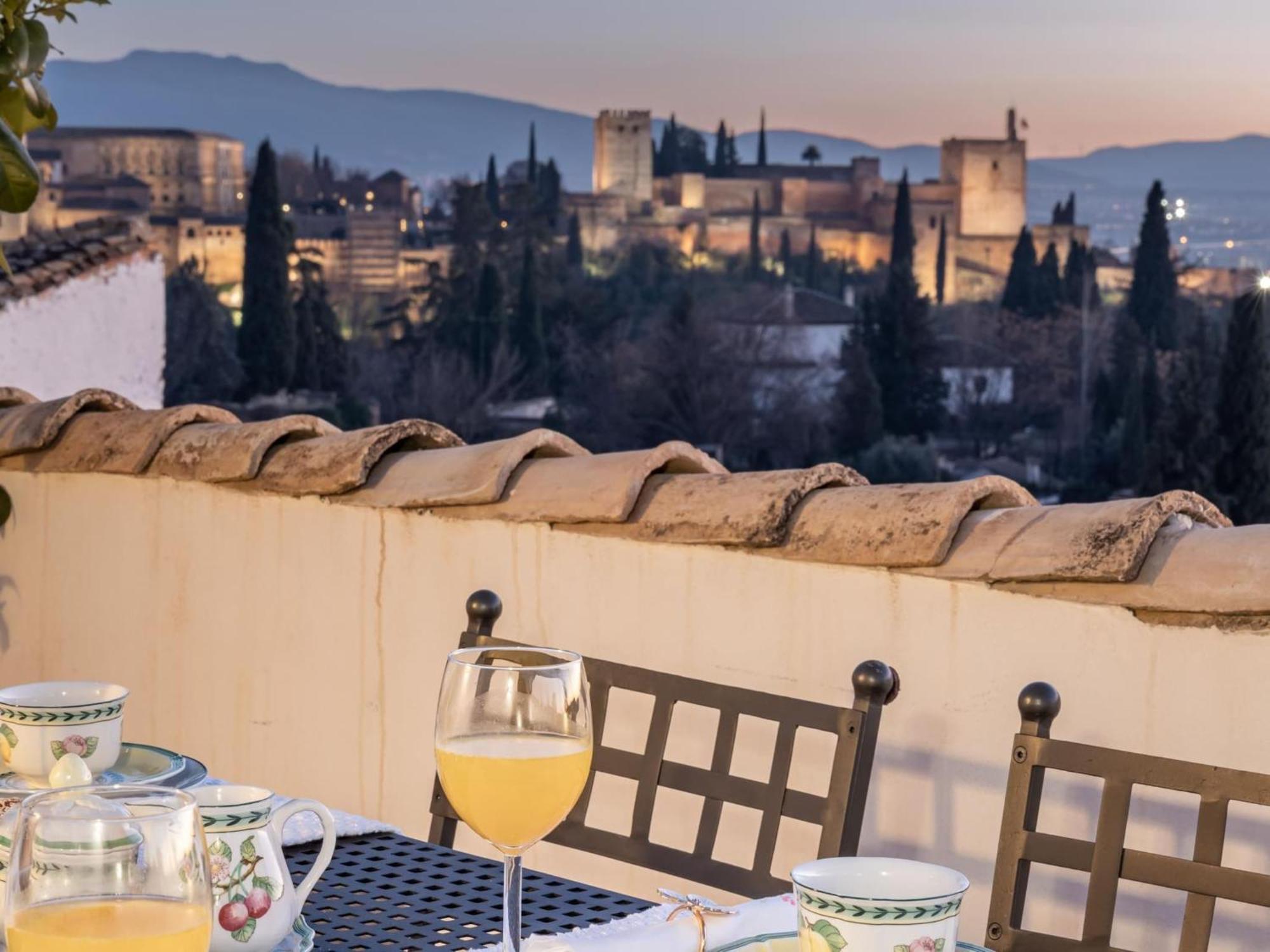 그라나다 Luxury Alhambra Penthouse Collection Sacromonte 빌라 외부 사진
