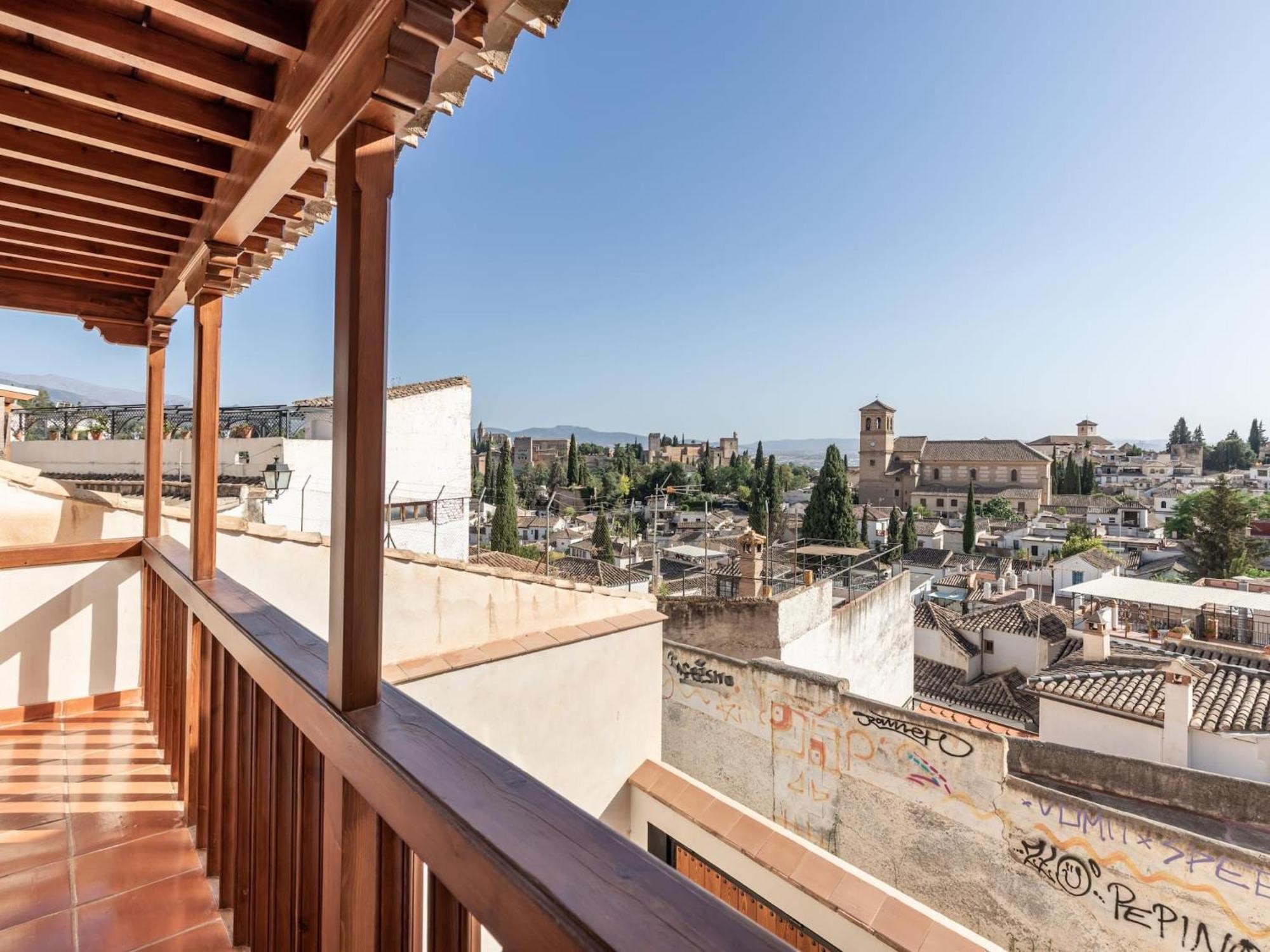 그라나다 Luxury Alhambra Penthouse Collection Sacromonte 빌라 외부 사진