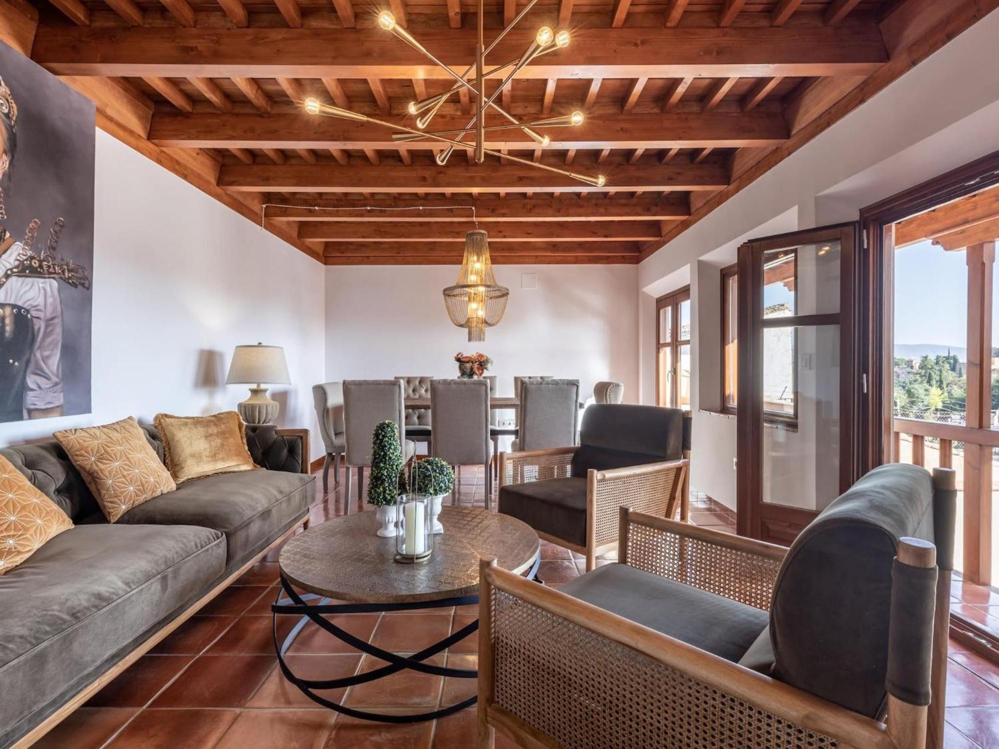 그라나다 Luxury Alhambra Penthouse Collection Sacromonte 빌라 외부 사진